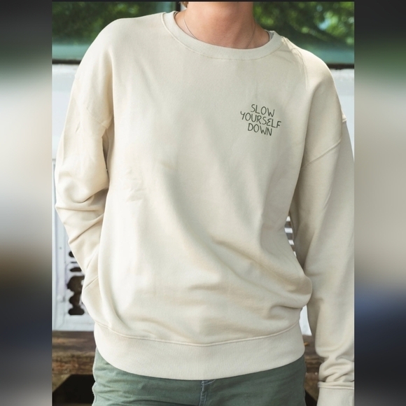 Slow Yourself Down Tops - Slow Yourself Down Organic OG Crewneck